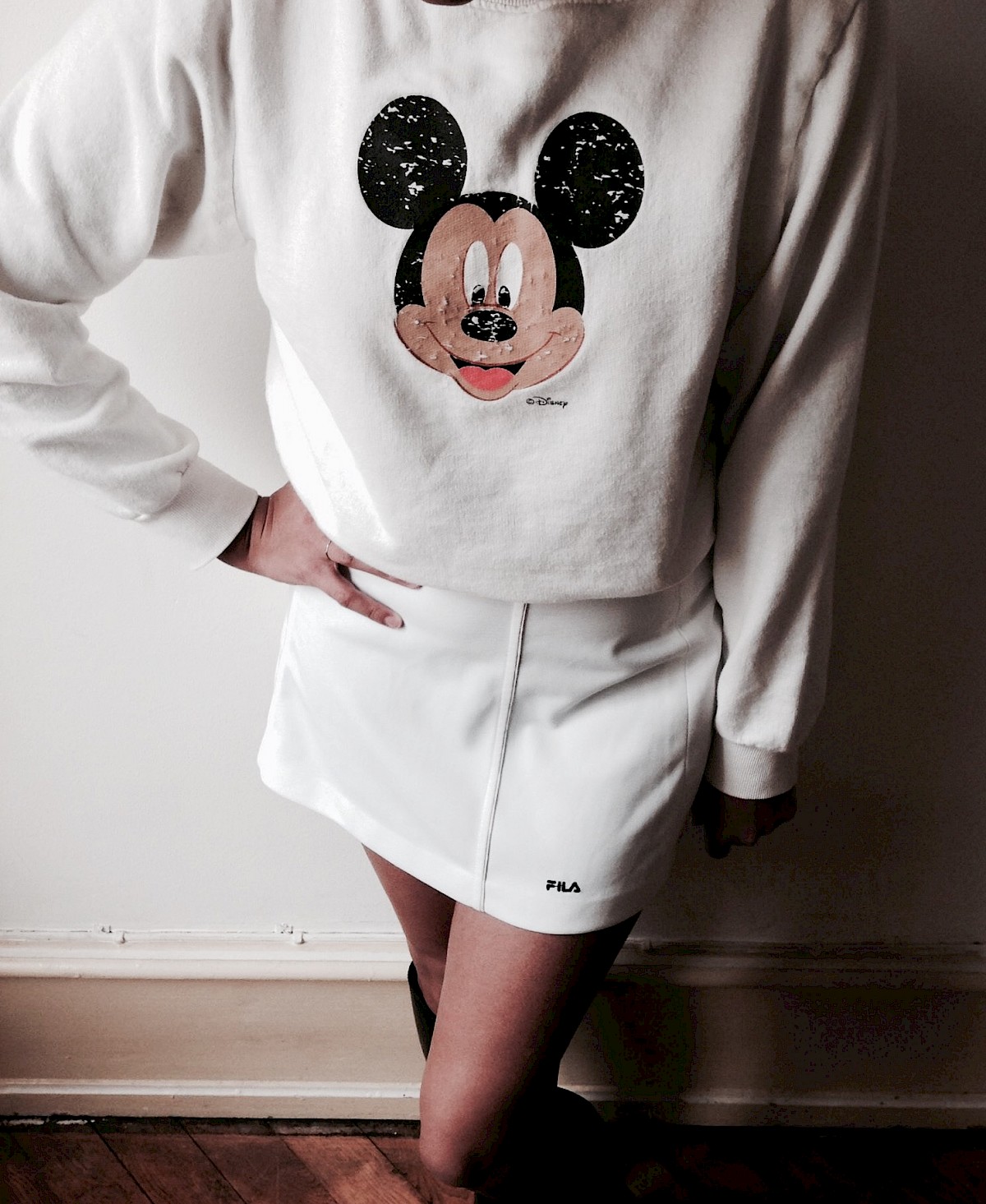 Vintage FILA DISNEY Mickey Kids Sweater